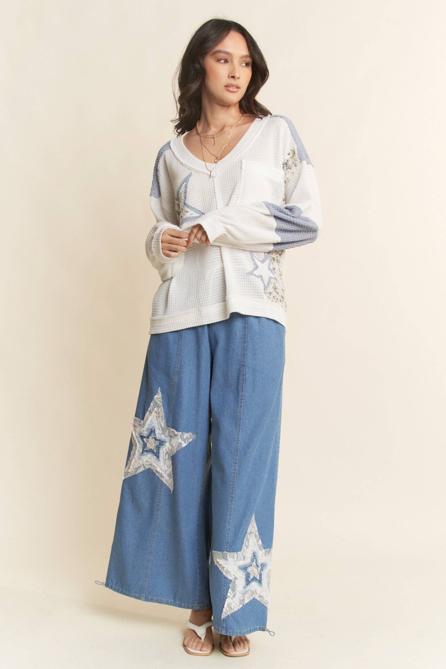 DENIM STAR PATCHWORK