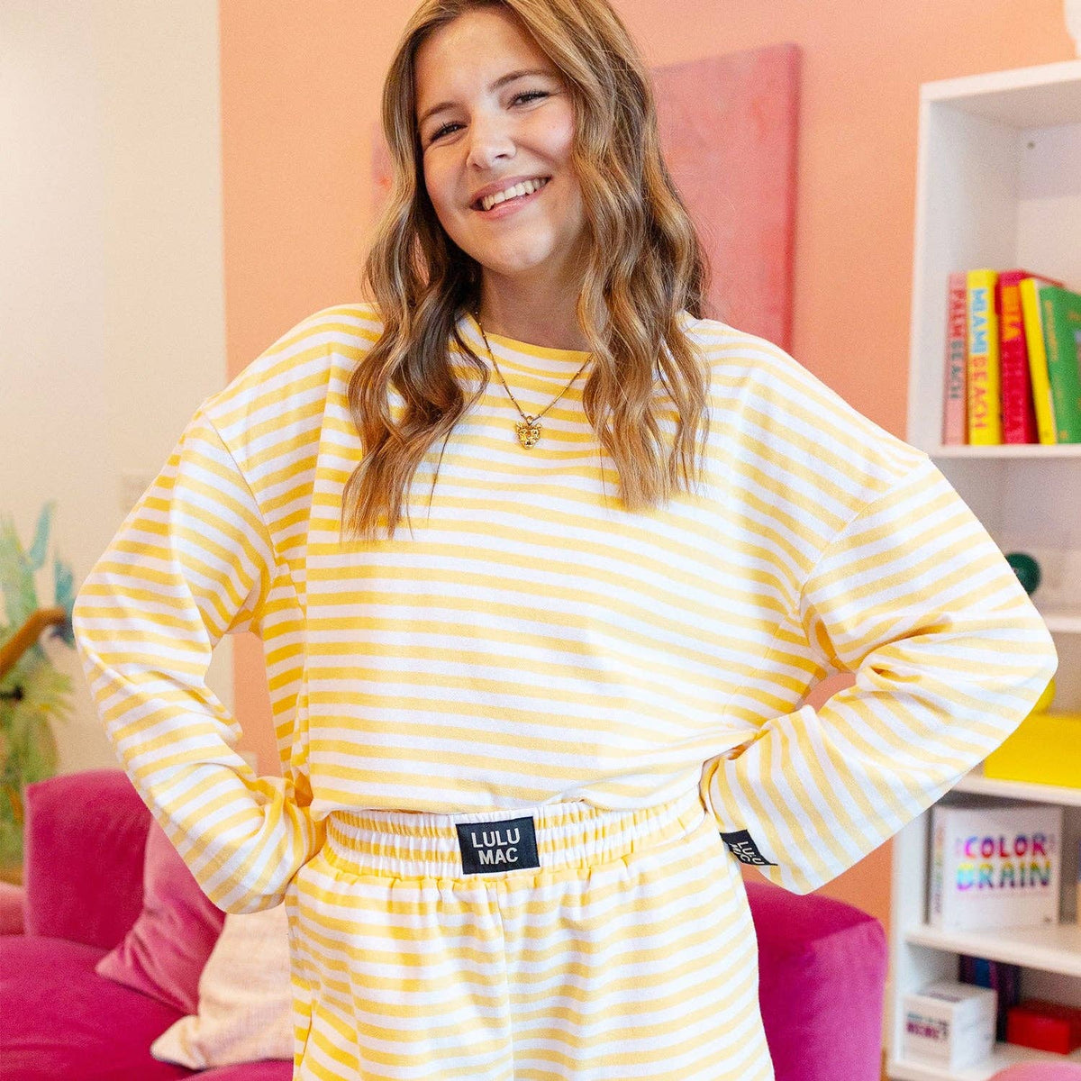 Stripe Long Sleeve- Yellow