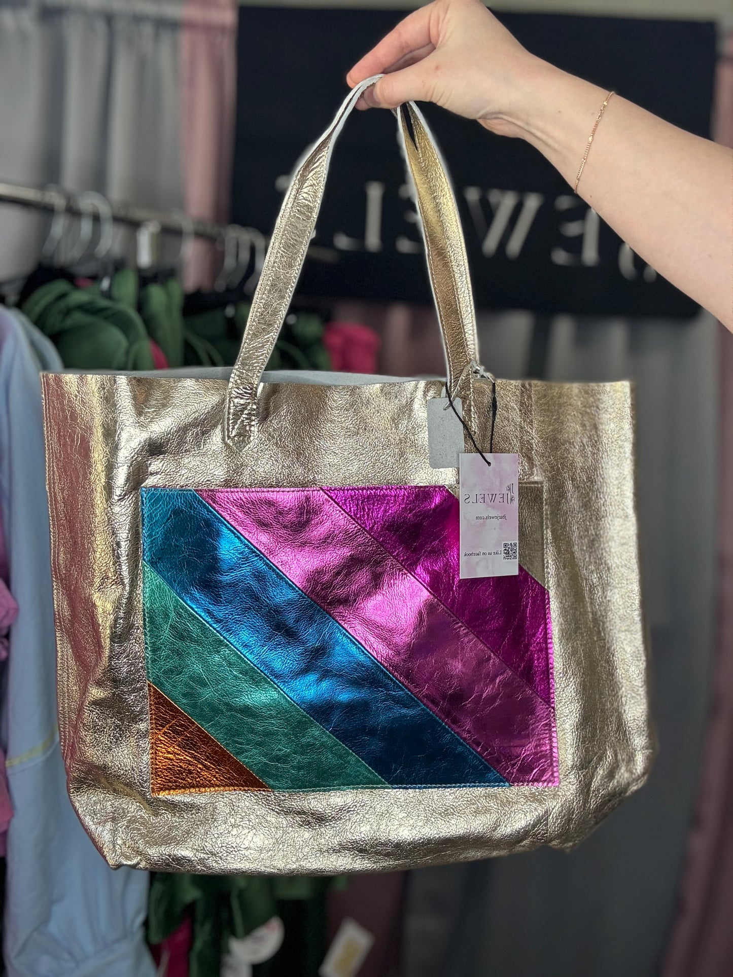 Shimmer Tote