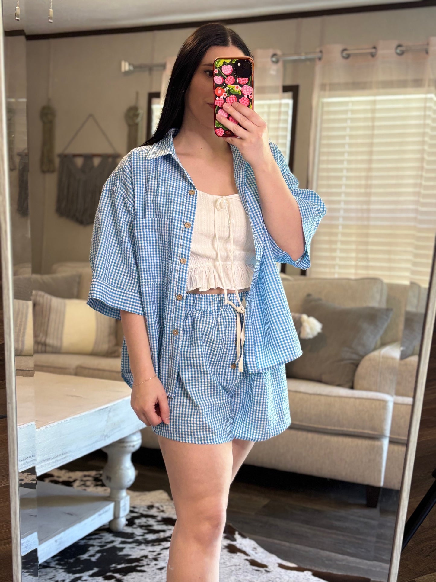 CHECK ME OUT SKY BLUE SET