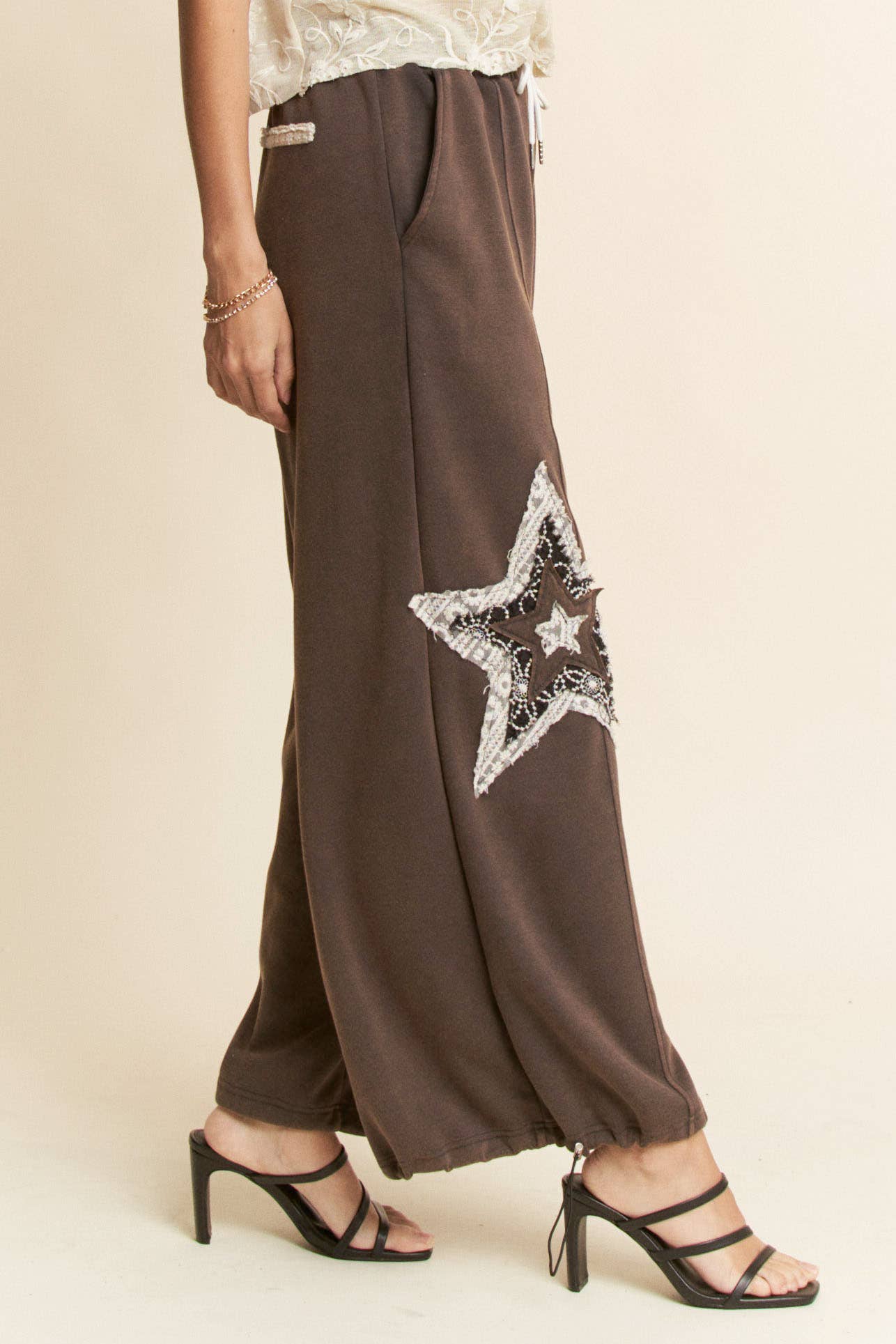 Brown Star Pants