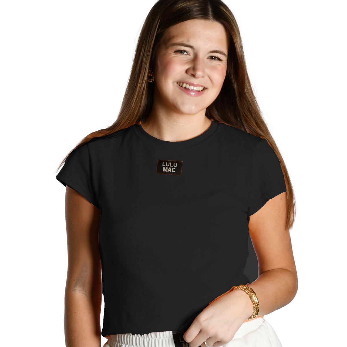 Lulu Mac Baby Doll Top- Black