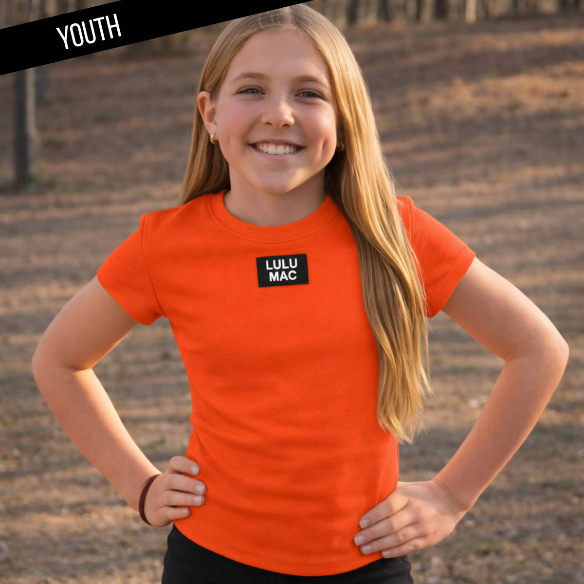 Yth Baby Doll Top - Orange