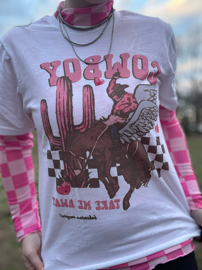 Cowboy Take Me Away Tee