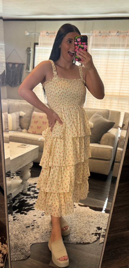 Butter Flowers Dress