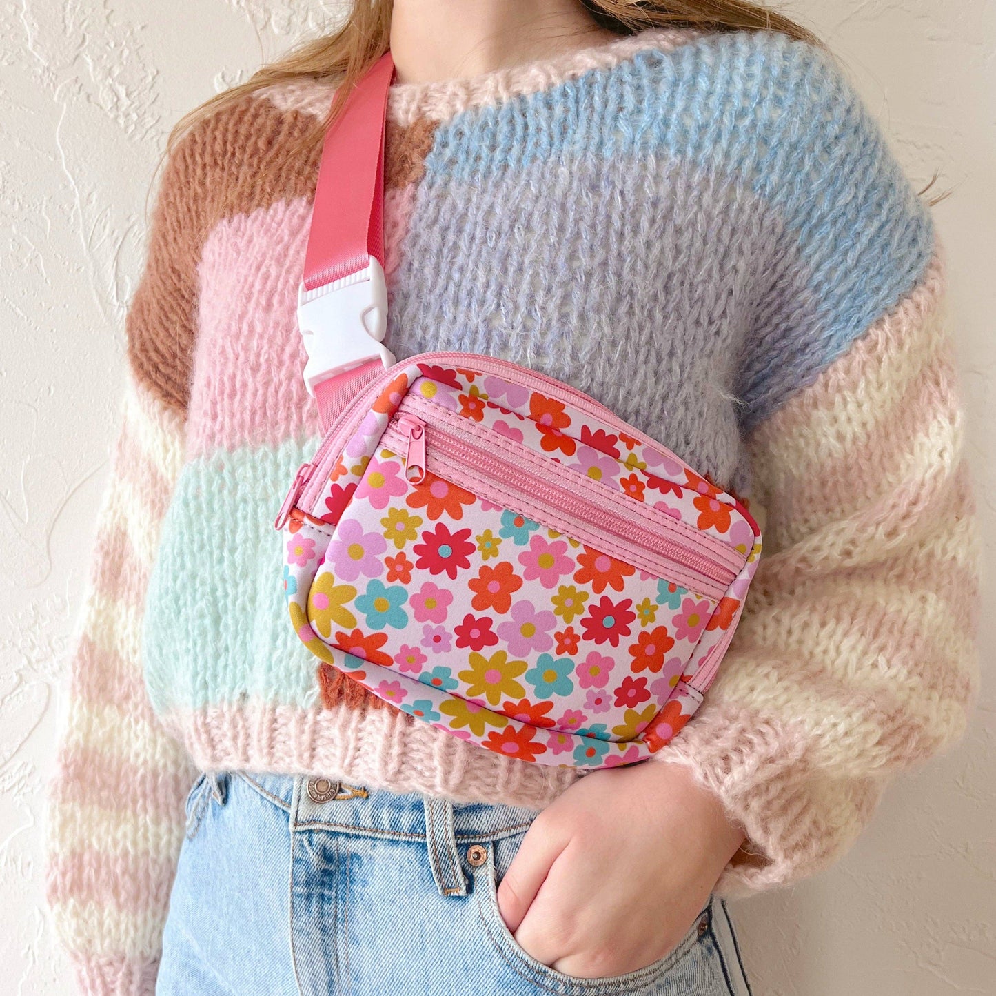 Crossbody Bag - Retro Florals