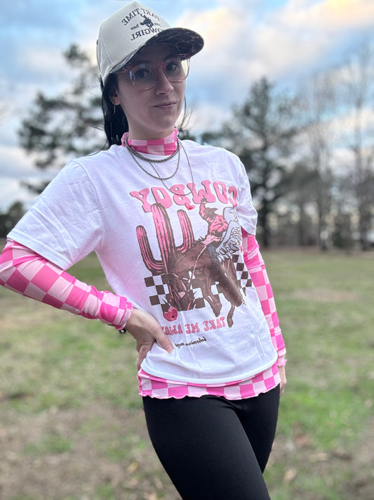 Cowboy Take Me Away Tee