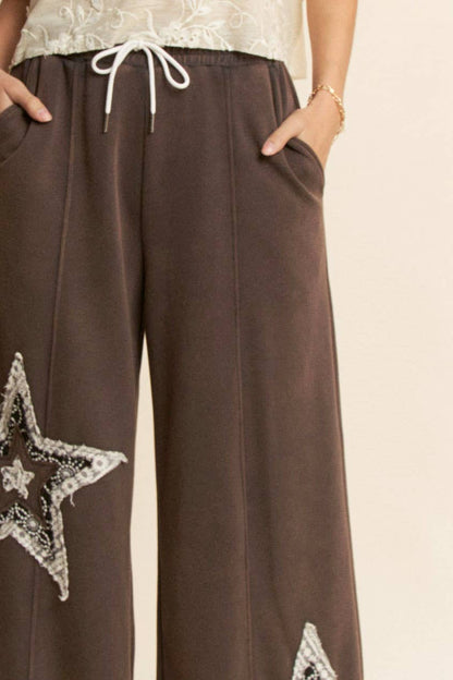 Brown Star Pants