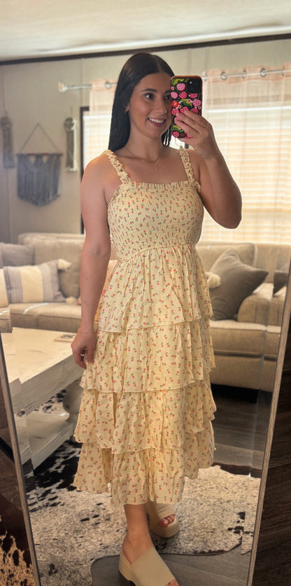 Butter Flowers Dress