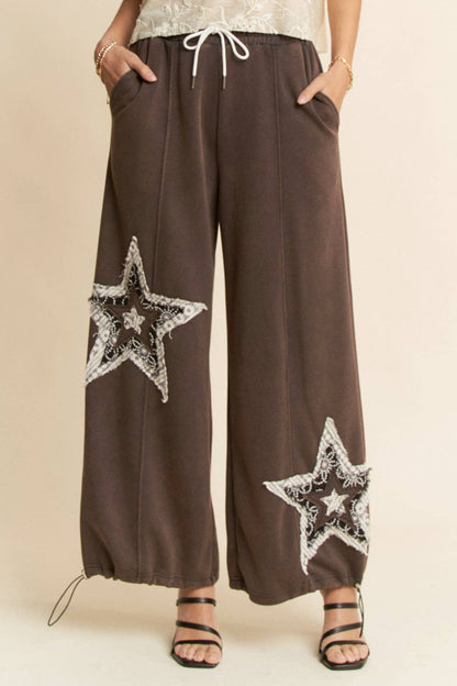 Brown Star Pants