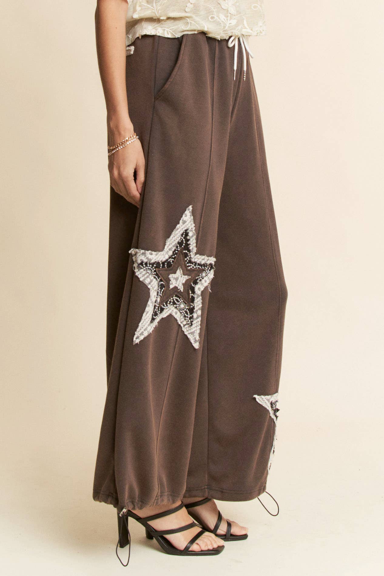 Brown Star Pants