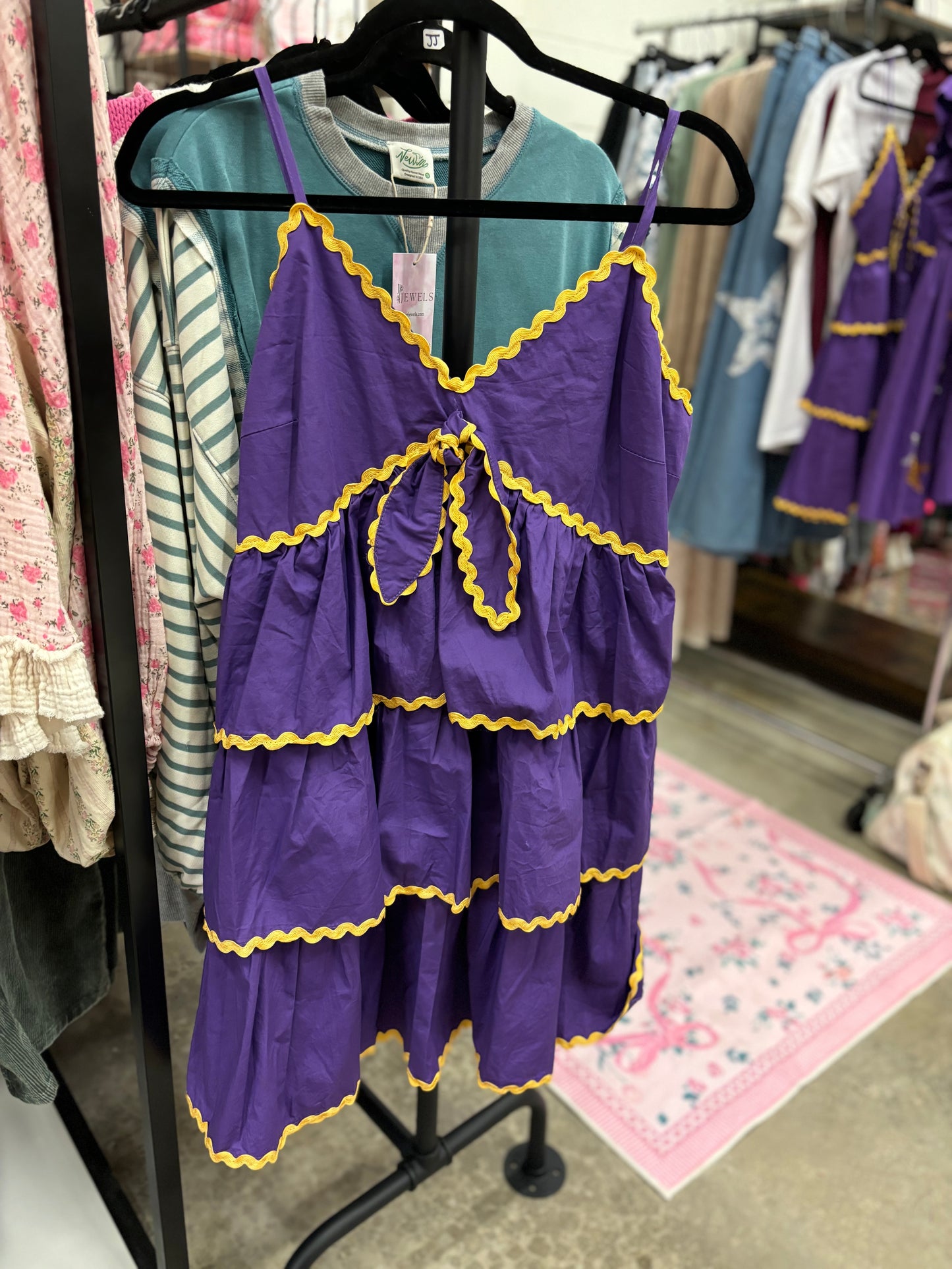 Tiger Ruffle Dress
