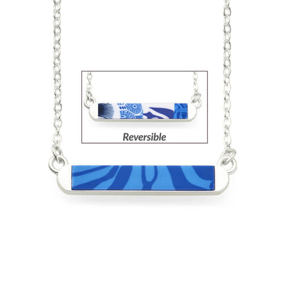 Jilzarah Santorini Reversible Mini Bar Necklace