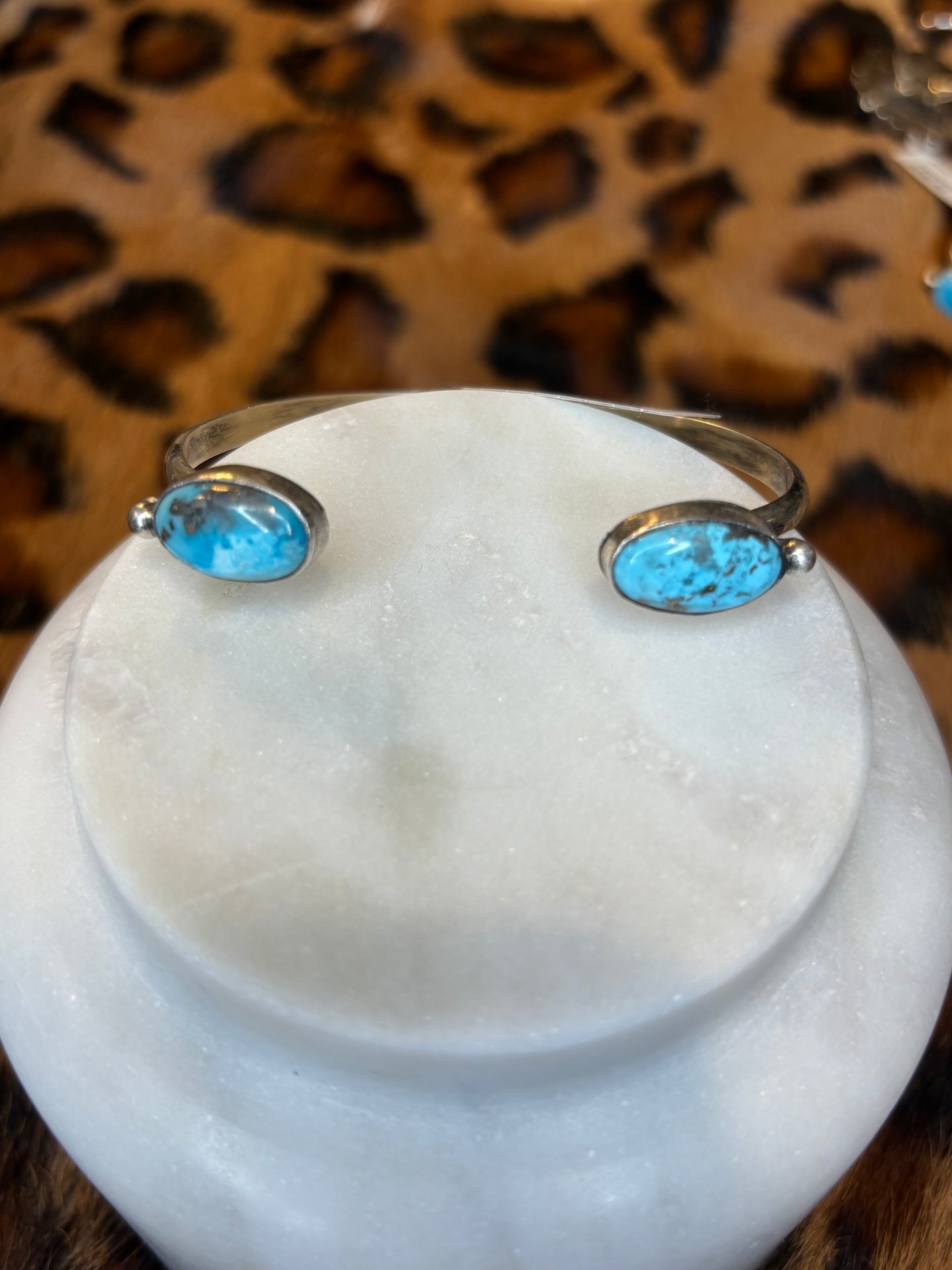 Tracy 2 Stone Sterling Cuff