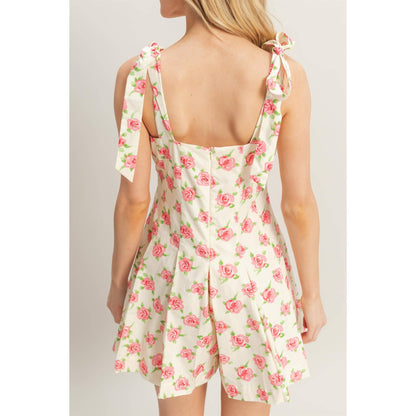 Blue Fields Romper