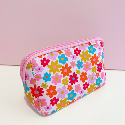 Cosmetic Bag - Retro Florals