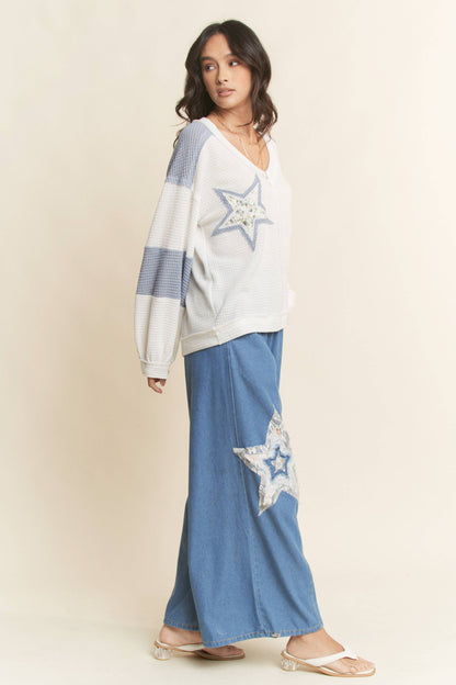 DENIM STAR PATCHWORK