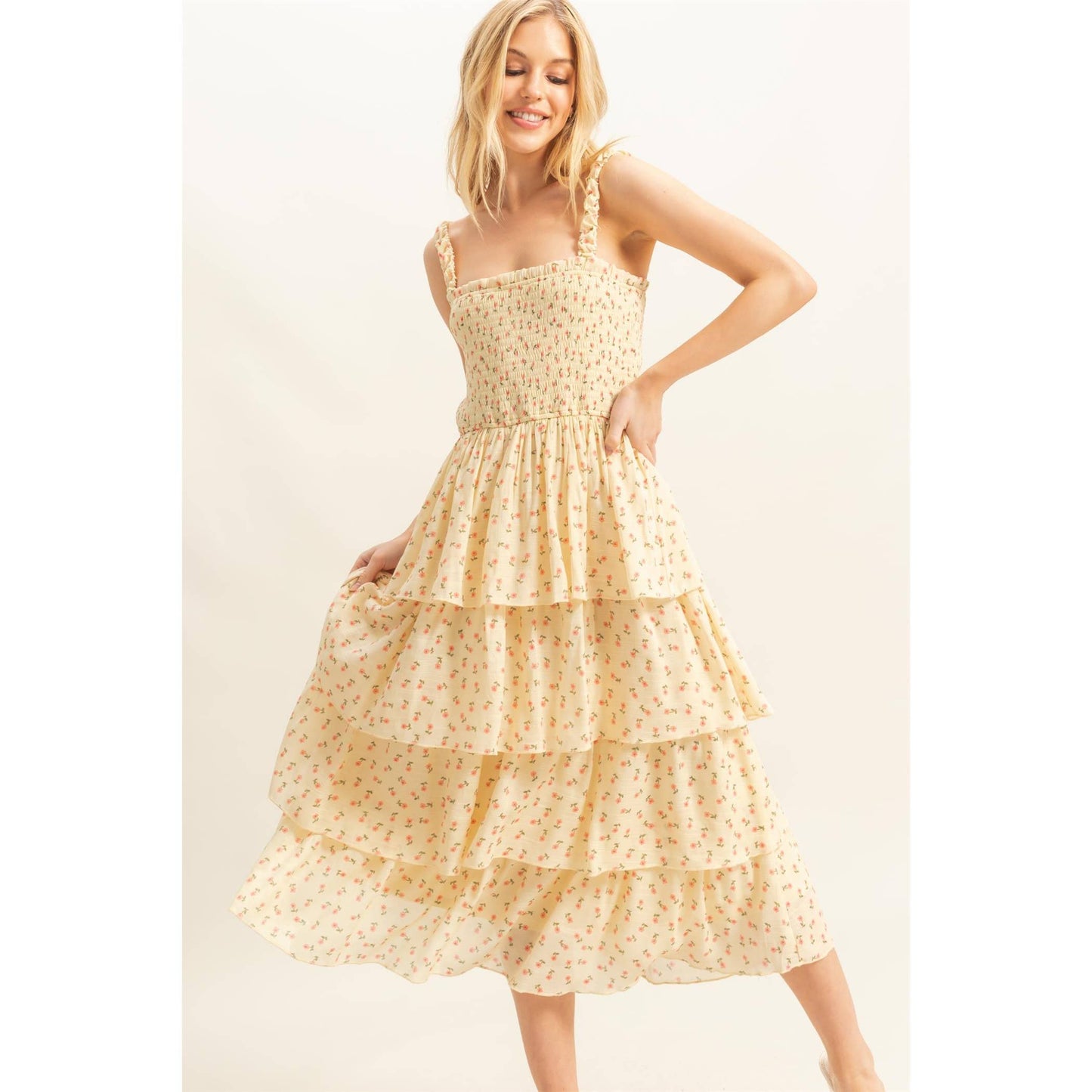 Butter Flowers Dress