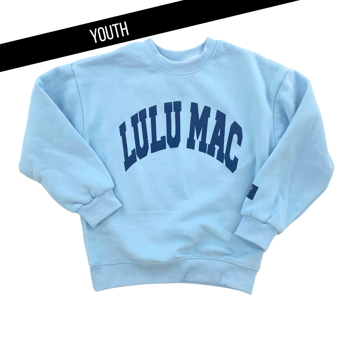 Yth Light Blue/Navy Sweatshirt
