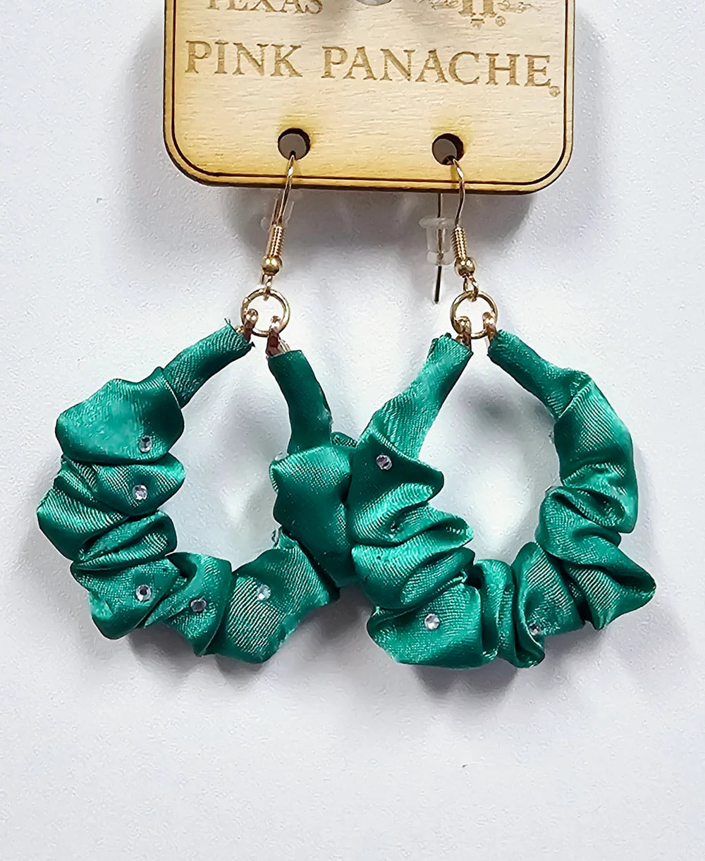 Teardrop Scrunchie Earring